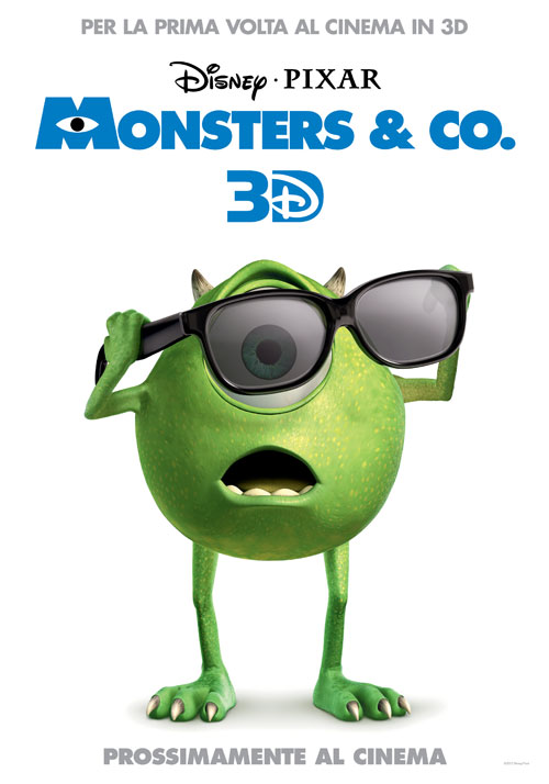 Monsters Co. Versione 3D
