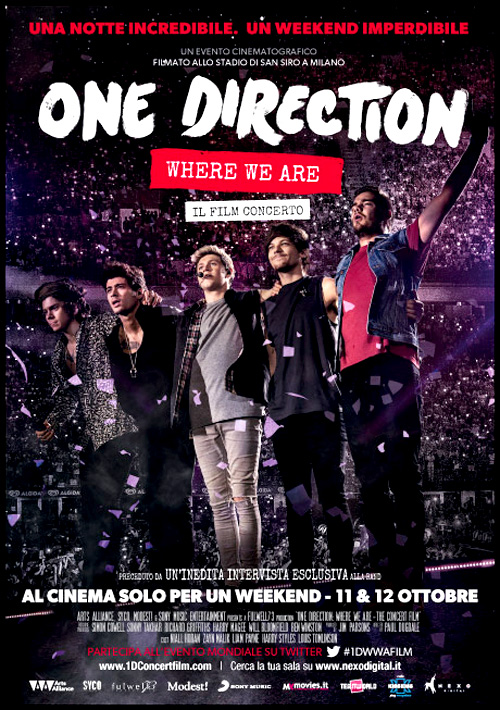  One Direction: Where We Are - Il Film Concerto 