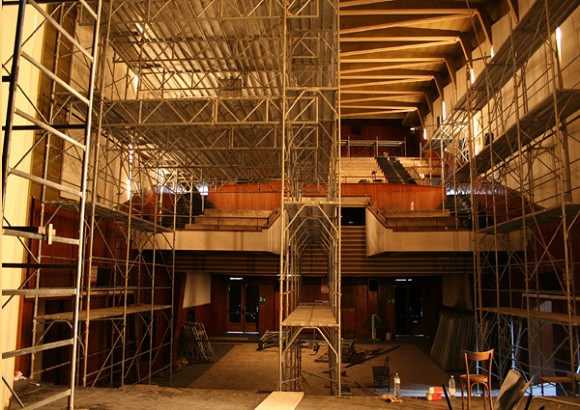 I lavori del Cinema Teatro G.Giacosa nel 2006